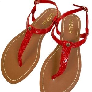 💋 Red Ralph Lauren Sandals 💋
